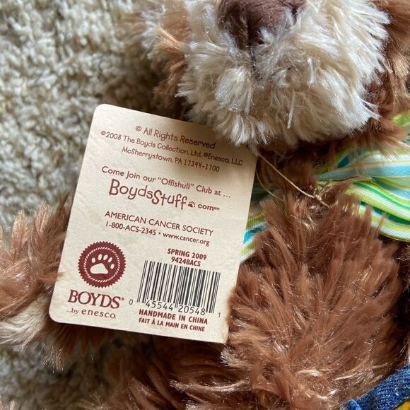 NWT Vtg 2008 Rare Boyd’s Bears 10” Lil Punky Pumpkin Bear Stuffed Animl - Picture 7 of 7